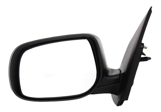 Power Mirror for Toyota Yaris Sedan 2007-2012, Left (Driver) Side, Manual Folding, Non-Heated, Paintable, Replacement
