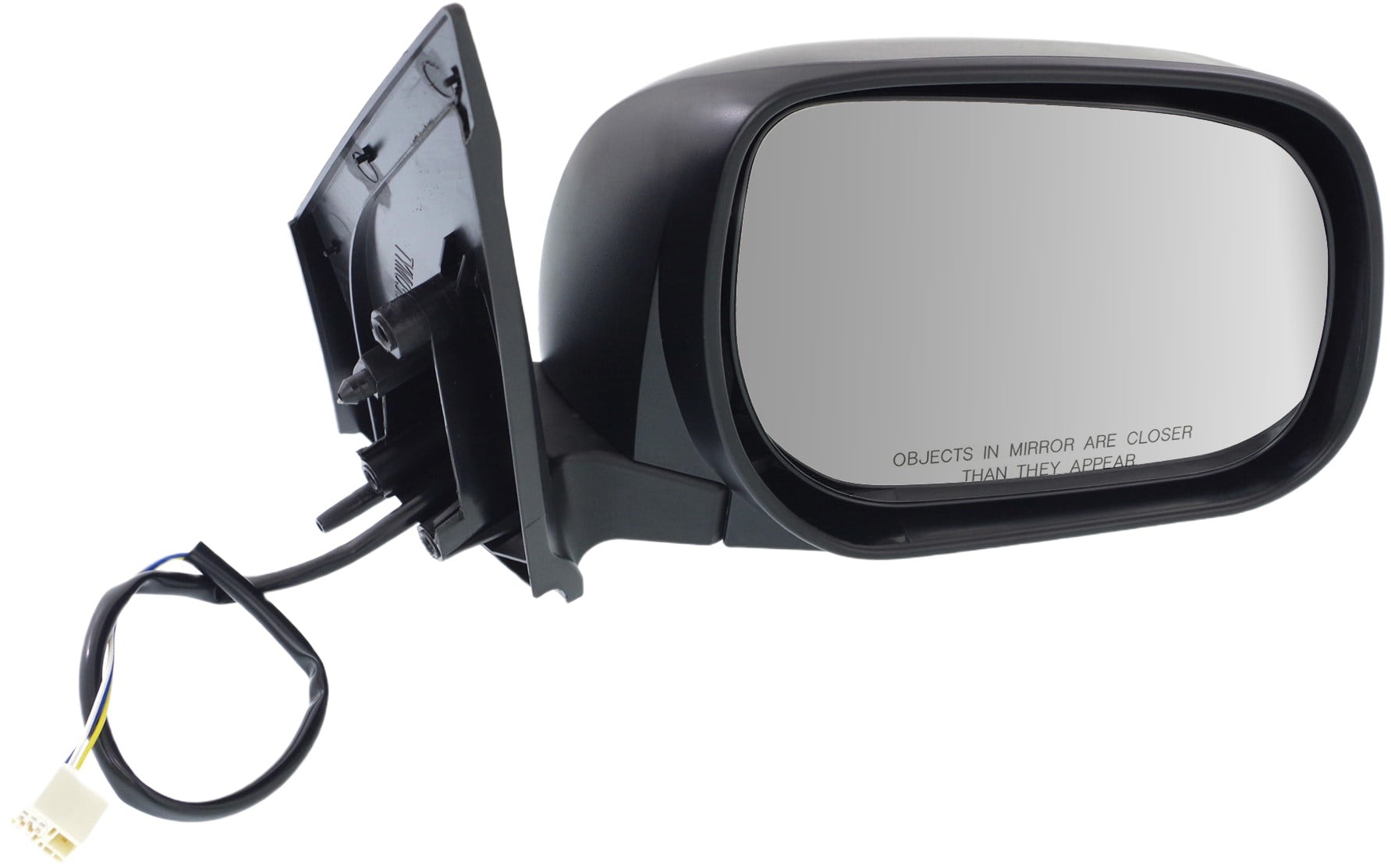 Power Mirror for Toyota RAV4 2006-2008 Right (Passenger), Manual Folding, Non-Heated, Paintable, Japan Built Vehicle, Replacement