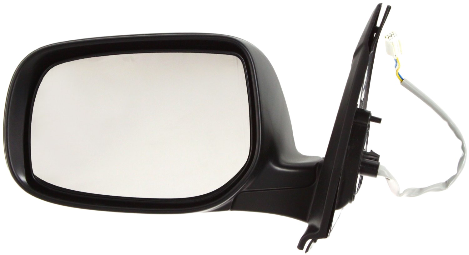 Power Mirror for Toyota Matrix 2009-2013, Left (Driver), Manual Folding, Non-Heated, Paintable, Replacement