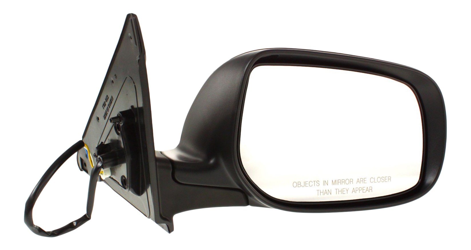 Power Mirror for Toyota Matrix 2009-2013, Right (Passenger), Manual Folding, Non-Heated, Paintable, Replacement