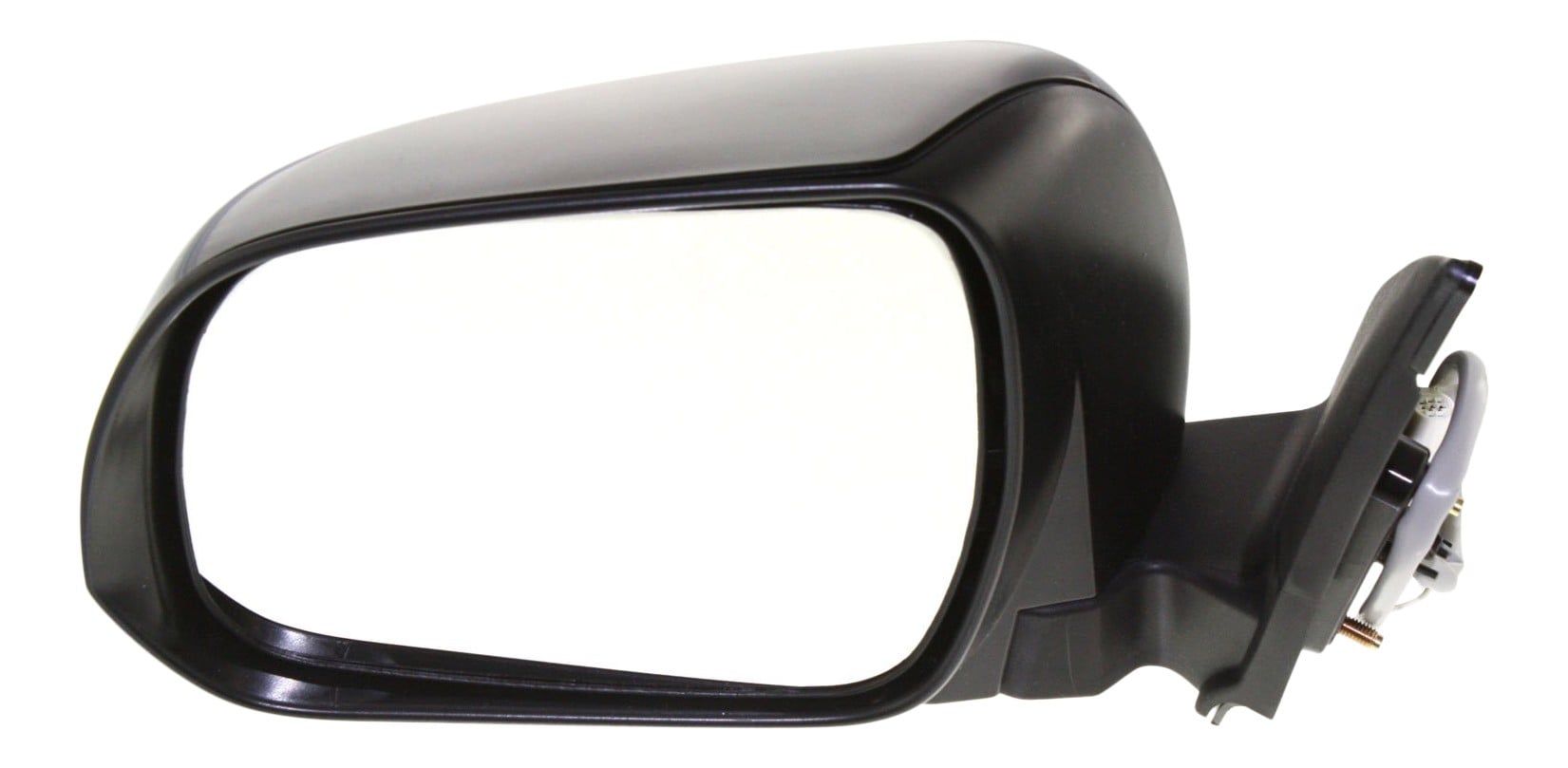 Power Mirror for Toyota Highlander 2008-2013, Left (Driver), Manual Folding, Non-Heated, Paintable, without Puddle Light, Suitable for Hybrid Models and 2008-2010 Non-Hybrid Models (Japan Built Vehicle), Replacement