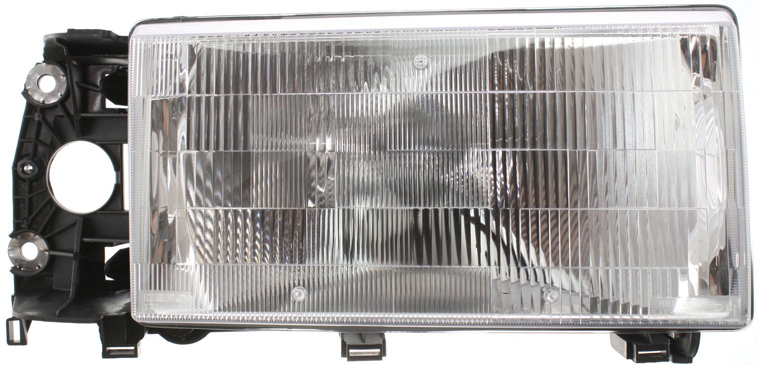 Headlight Assembly for Volvo 740 (1990-1992) and 940 (1991-1995), Right (Passenger) Side, Halogen, Replacement