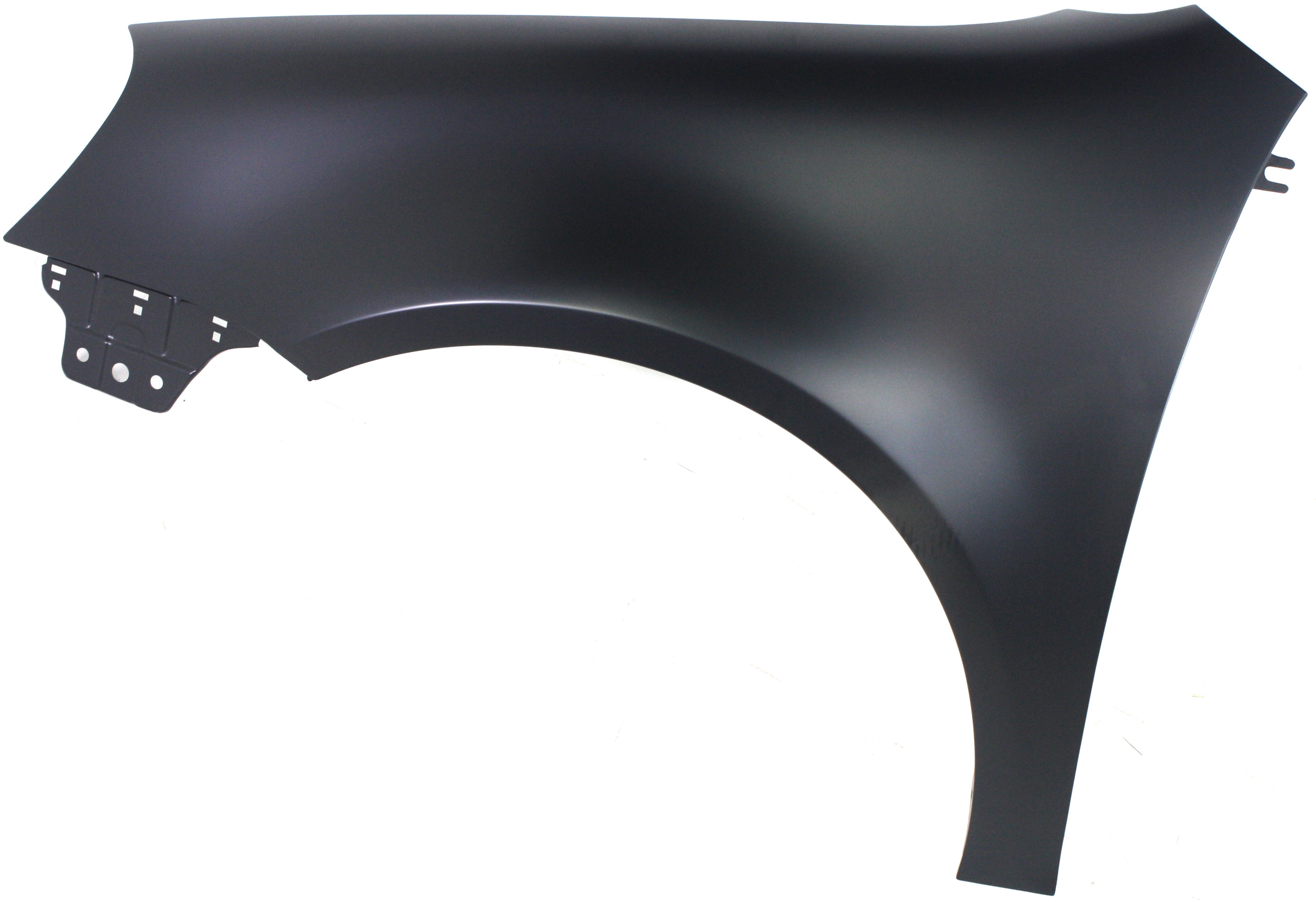 Front Fender for Volkswagen GTI 2006-2009/Rabbit 2006-2009, Primed (Ready to Paint), Left (Driver), without Side Light Hole, Replacement (CAPA Certified)