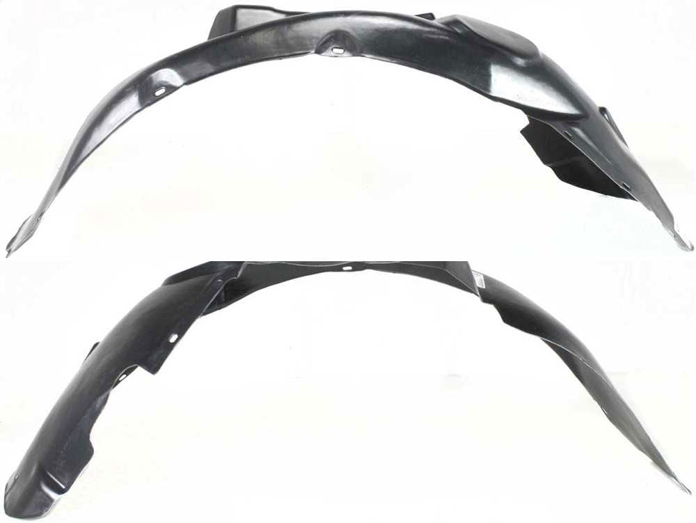 Front Fender Liner for Volkswagen PASSAT 2002-2004 W8 Model, Right (Passenger) Side, Plastic, Vacuum Formed, Replacement