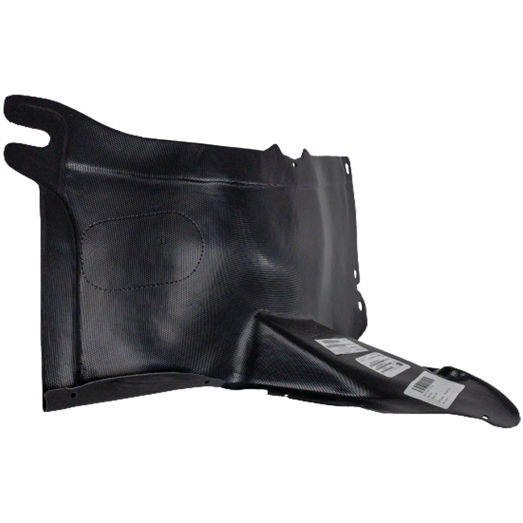 Front Fender Liner for Volkswagen Jetta 2005-2010, Left (Driver), Plastic, Vacuum Form, Front Section, Automatic Transmissions, 2009 Wagon 5-Speed, Replacement