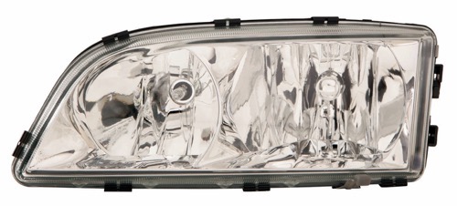 Left (Driver) Headlight Assembly for 2003 - 2004 Volvo C70, Front Headlight Assembly Replacement Housing / Lens / Cover, Halogen Composite,  94678927, Replacement