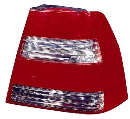 Left (Driver) Rear Tail Light Assembly for 2004 - 2005 Volkswagen Jetta (GLI 4 Door; Sedan),  1JM945111B, Replacement