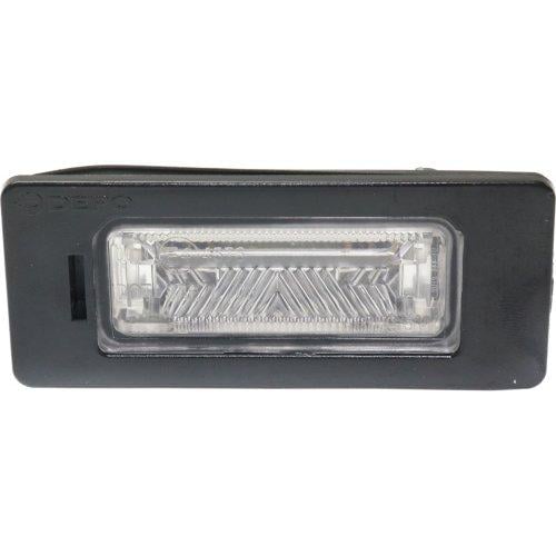 Rear License Plate Light for Audi A5/S5 (2008-2012), Volkswagen Passat (2009-2010), Audi Q5/SQ5 (2009-2017), Right (Passenger)=Left (Driver), Assembly, A5/S5 Coupe, Passat Wagon - CAPA-Certified, Replacement
