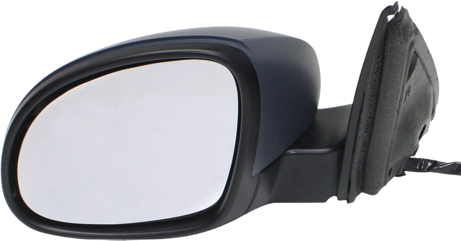 Power Folding Left (Driver) Mirror for 2009-2017 Volkswagen Tiguan, Heated, Paintable, with Memory, Puddle Light, Signal Light, (SEL/R-Line Model), Replacement