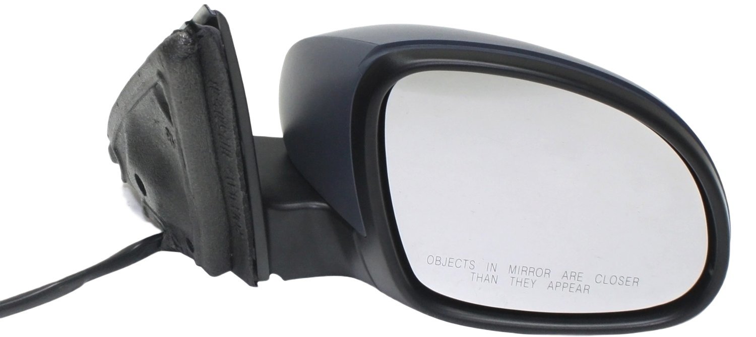 Power Folding & Heated Mirror for Volkswagen Tiguan 2009-2017, Right (Passenger), Paintable, with Memory, Puddle and Signal Light, Fits SEL/R-Line Model, Replacement