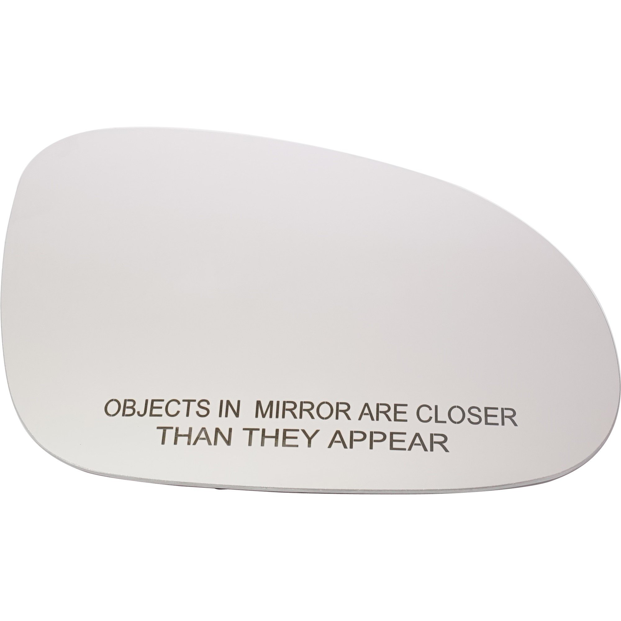 Heated Mirror Glass for Volkswagen Jetta 2005-2014/EOS 2007-2016, Right (Passenger) Side, Includes Backing Plate, Replacement