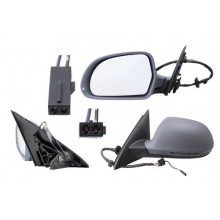 Less4spares Wing Mirror Glass Right Compatible With Audi Q3 2011-2018 CLIP-ON Heated Driver Off side with Blind Spot