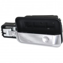 Exterior Outside Door Handle PTM Black Rear Driver LH Side for F150 Crew Cab