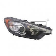 2014 - 2015 Kia Forte Koup Front Headlight Assembly Replacement Housing / Lens / Cover - Left <u><i>Driver</i></u> Side