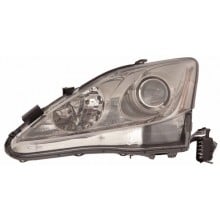 2006 - 2008 Lexus IS250 Front Headlight Assembly Replacement Housing / Lens / Cover - Left <u><i>Driver</i></u> Side