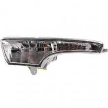 Corner Light Compatible with 1998-1999 Nissan Altima Plastic Clear & Amber Lens With bulb Passenger Side 