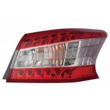 2013 - 2015 Nissan Sentra Rear Tail Light Assembly Replacement / Lens / Cover - Left <u><i>Driver</i></u> Side Outer