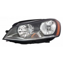 2015 - 2020 Volkswagen Golf Front Headlight Assembly Replacement Housing / Lens / Cover - Left <u><i>Driver</i></u> Side