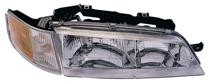 1994 - 1997 Honda Accord Front Headlight Assembly Replacement Housing / Lens / Cover - Right (Passenger) + complete assembly