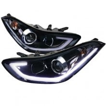 2011 - 2013 Hyundai Elantra Projector Headlight - (GL + GLS + L + Limited) (Spec-D Tuning 2LHP-HTRA11G-TM)