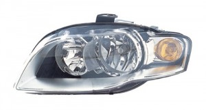 2005 - 2008 Audi A4 Front Headlight Assembly Replacement Housing / Lens / Cover - Left (Driver) Side