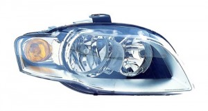 2005 - 2008 Audi A4 Front Headlight Assembly Replacement Housing / Lens / Cover - Right (Passenger) Side
