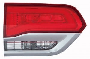 2014 - 2021 Jeep Grand Cherokee Rear Tail Light Assembly Replacement / Lens / Cover - Left (Driver) Side Inner - (Laredo + Limited + Overland + Summit)
