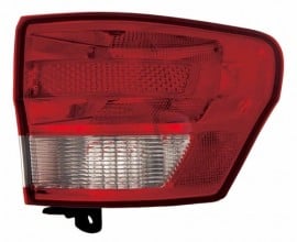 2011 - 2013 Jeep Grand Cherokee Rear Tail Light Assembly Replacement / Lens / Cover - Right (Passenger) Side Outer