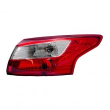 2012 - 2014 Ford Focus Rear Tail Light Assembly Replacement Housing / Lens / Cover - Right (Passenger) Side - (Sedan)