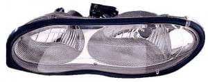 1998 - 2002 Chevrolet Camaro Front Headlight Assembly Replacement Housing / Lens / Cover - Left (Driver) Side