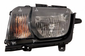 2010 - 2013 Chevrolet Camaro Front Headlight Assembly Replacement Housing / Lens / Cover - Left (Driver) Side