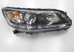Details about   Halogen Headlight Lamp Assembly LH RH Pair for Honda Accord EX EX-L Sedan New