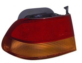 1996 - 1998 Honda Civic Rear Tail Light Assembly Replacement / Lens / Cover - Left (Driver) Side - (2 Door; Coupe)