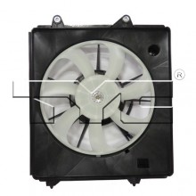 Partslink HO3113135 OE Replacement A/C Condenser Fan Assembly HONDA FIT 2015-2016 