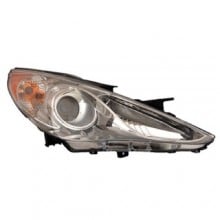 2011 - 2014 Hyundai Sonata Front Headlight Assembly Replacement Housing / Lens / Cover - Right (Passenger) Side - (2.0T Limited + Hybrid Limited + Limited + SE)