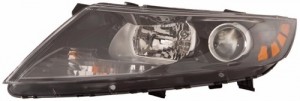 2011 - 2011 Kia Optima Front Headlight Assembly Replacement Housing / Lens / Cover - Left (Driver) Side
