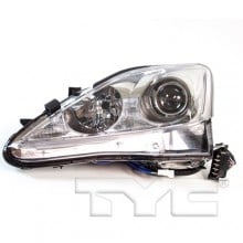 2006 - 2008 Lexus IS250 Front Headlight Assembly Replacement Housing / Lens / Cover - Left (Driver) Side