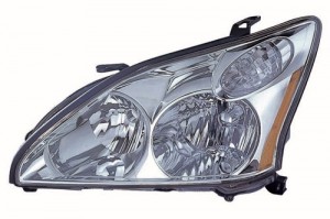 2004 - 2009 Lexus RX350 Front Headlight Assembly Replacement Housing / Lens / Cover - Left (Driver) Side