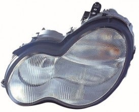 2002 - 2007 Mercedes-Benz C230 Front Headlight Assembly Replacement Housing / Lens / Cover - Left (Driver) Side - (4 Door; Sedan)