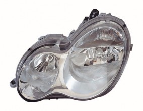 2005 - 2007 Mercedes-Benz C230 Front Headlight Assembly Replacement Housing / Lens / Cover - Right (Passenger) Side - (4 Door; Sedan)