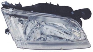 1998 - 1999 Nissan Altima Front Headlight Assembly Replacement Housing / Lens / Cover - Left (Driver) Side