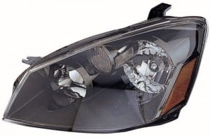 2005 - 2006 Nissan Altima Front Headlight Assembly Replacement Housing / Lens / Cover - Left (Driver) Side