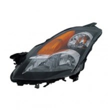 2007 - 2009 Nissan Altima Front Headlight Assembly Replacement Housing / Lens / Cover - Left (Driver) Side - (Gas Hybrid + Sedan)