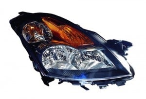 2007 - 2007 Nissan Altima Front Headlight Assembly Replacement Housing / Lens / Cover - Right (Passenger) Side - (Gas Hybrid + Sedan)