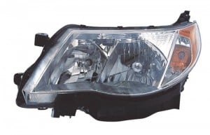 2009 - 2013 Subaru Forester Front Headlight Assembly Replacement Housing / Lens / Cover - Left (Driver) Side