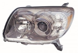 2006 - 2009 Toyota 4Runner Front Headlight Assembly Replacement Housing / Lens / Cover - Left (Driver) Side - (Sport)