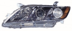 2007 - 2009 Toyota Camry Front Headlight Assembly Replacement Housing / Lens / Cover - Left (Driver) Side - (SE)