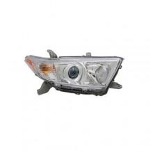 2011 - 2013 Toyota Highlander Front Headlight Assembly Replacement Housing / Lens / Cover - Right (Passenger) Side
