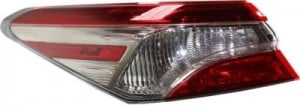 2018 - 2019 Toyota Camry Tail Light Rear Lamp - Left (Driver)