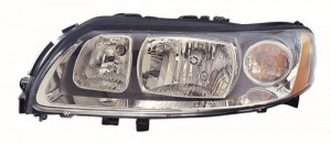 2005 - 2007 Volvo V70 Front Headlight Assembly Replacement Housing / Lens / Cover - Left (Driver) Side